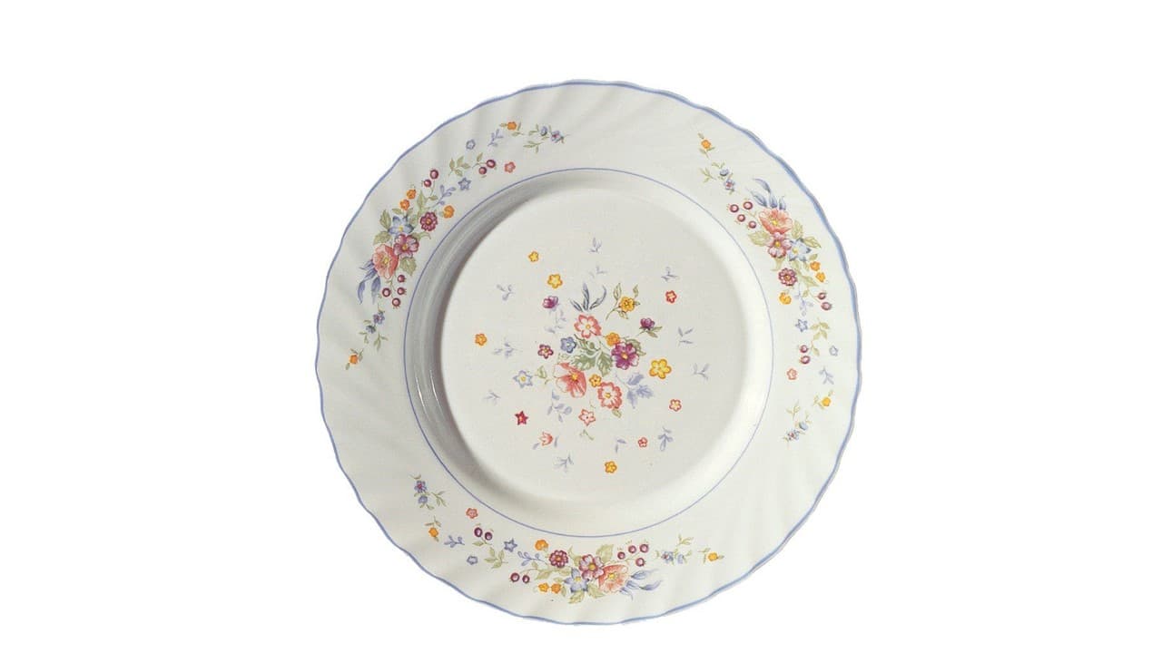 بشقاب ارکوپال گل ویکتوریا سبک و مقاوم